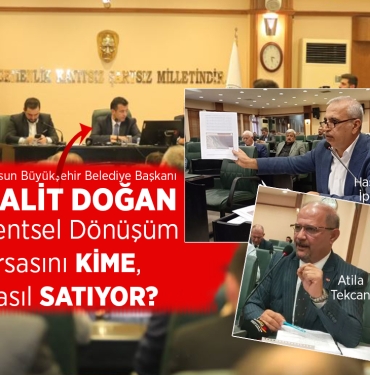 Atakum’daki 35 Dönümlük Arazinin Satışına Tepki