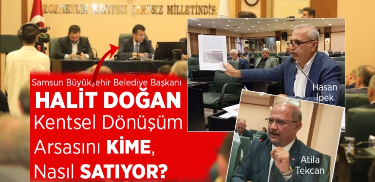 Atakum’daki 35 Dönümlük Arazinin Satışına Tepki