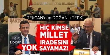 Atila Tekcan'dan Halit Doğan'a Sert Tepki