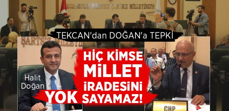 Atila Tekcan’dan Halit Doğan’a Sert Tepki