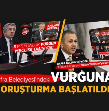 Bafra Belediyesi'nde 3 Milyonluk Vurgun İddiasına Soruşturma