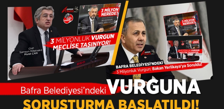 Bafra Belediyesi’nde 3 Milyonluk Vurgun İddiasına Soruşturma