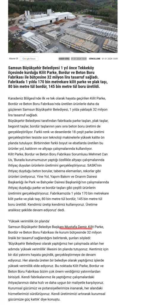 Bir Yıl Önce Mustafa Demir'in Yaptığı Açıklama