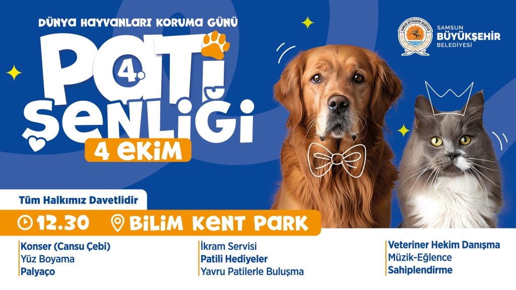 Büyükşehir'den Pati Şenliği