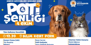 Büyükşehir'den Pati Şenliği