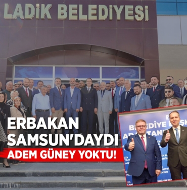 Fatih Erbakan’dan Samsun’a Teşekkür Ziyareti