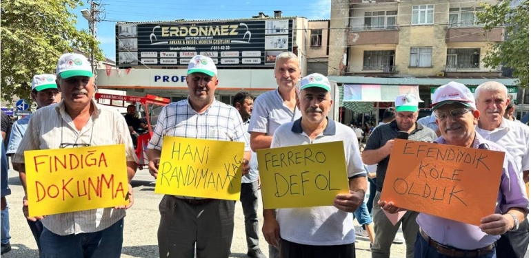 Fındık Çiftçisi Eyleme Hazırlanıyor!