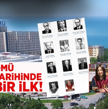 OMÜ Rektörlüğünde Bir İlk Yaşandı
