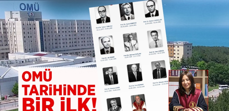 OMÜ Rektörlüğünde Bir İlk Yaşandı