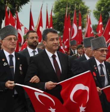 Samsun'da 19 Eylül Gaziler Günü Coşkuyla Kutlandı