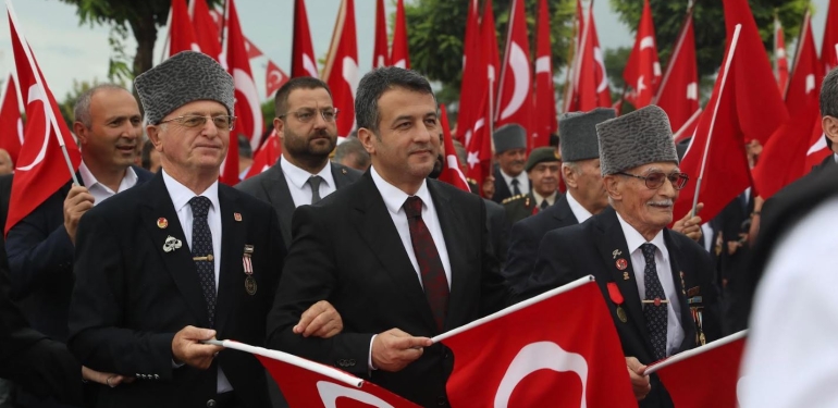 Samsun’da 19 Eylül Gaziler Günü Coşkuyla Kutlandı