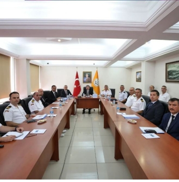 Samsun'da Güvenlik ve Asayiş Masaya Yatırıldı