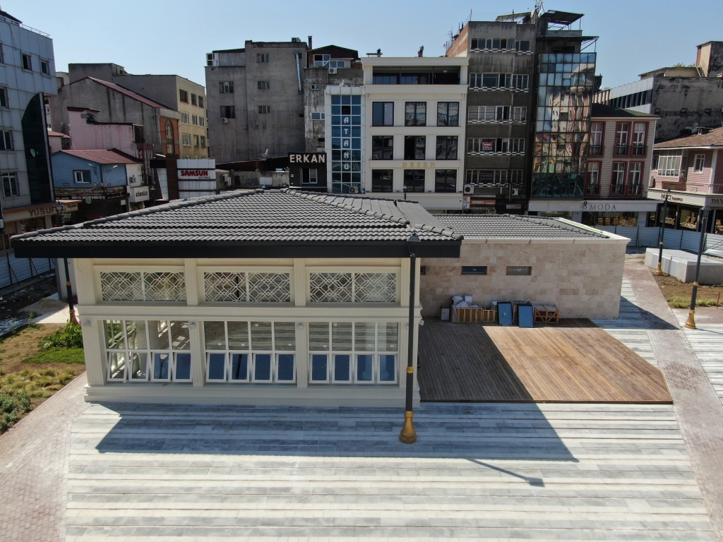 Samsun'da Yeni Otopark ve Meydan Projesi Açılışa Hazır