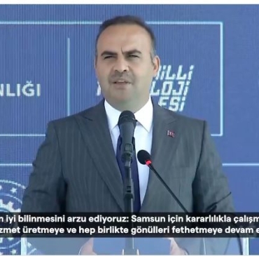 Sanayi ve Teknoloji Bakanı Kacır, Samsun’a Yatırım Vaadi