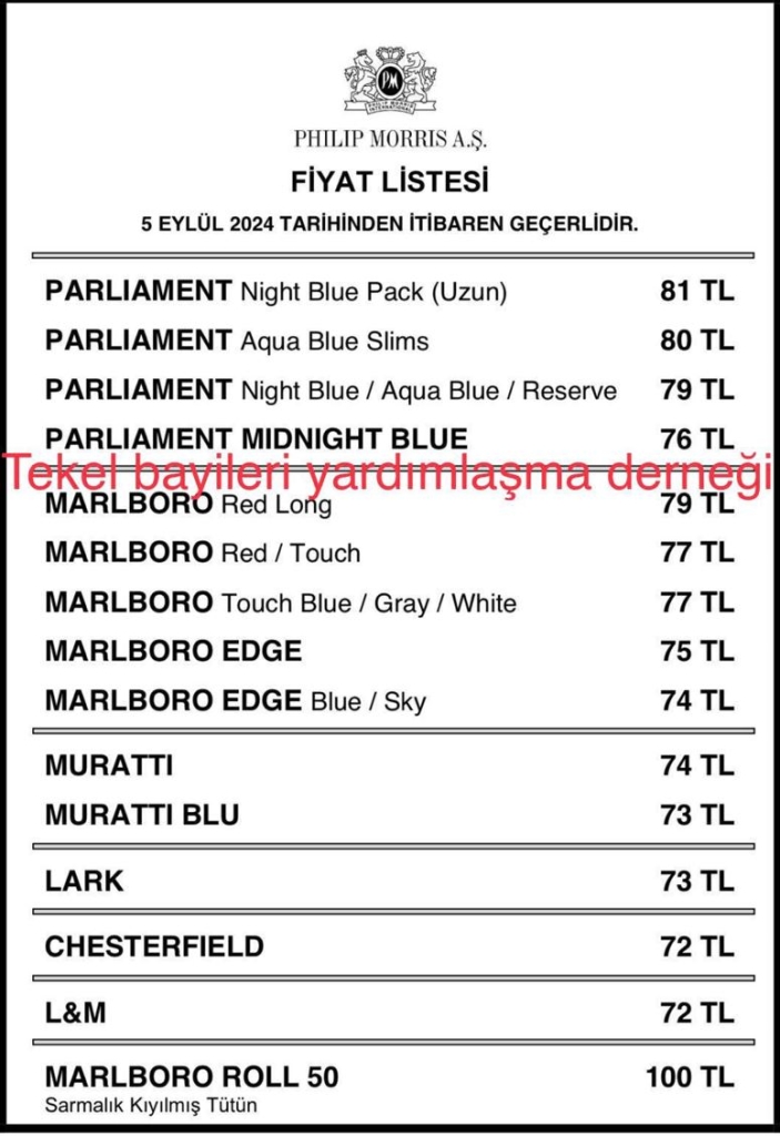 Sigaraya Zam Devam Ediyor