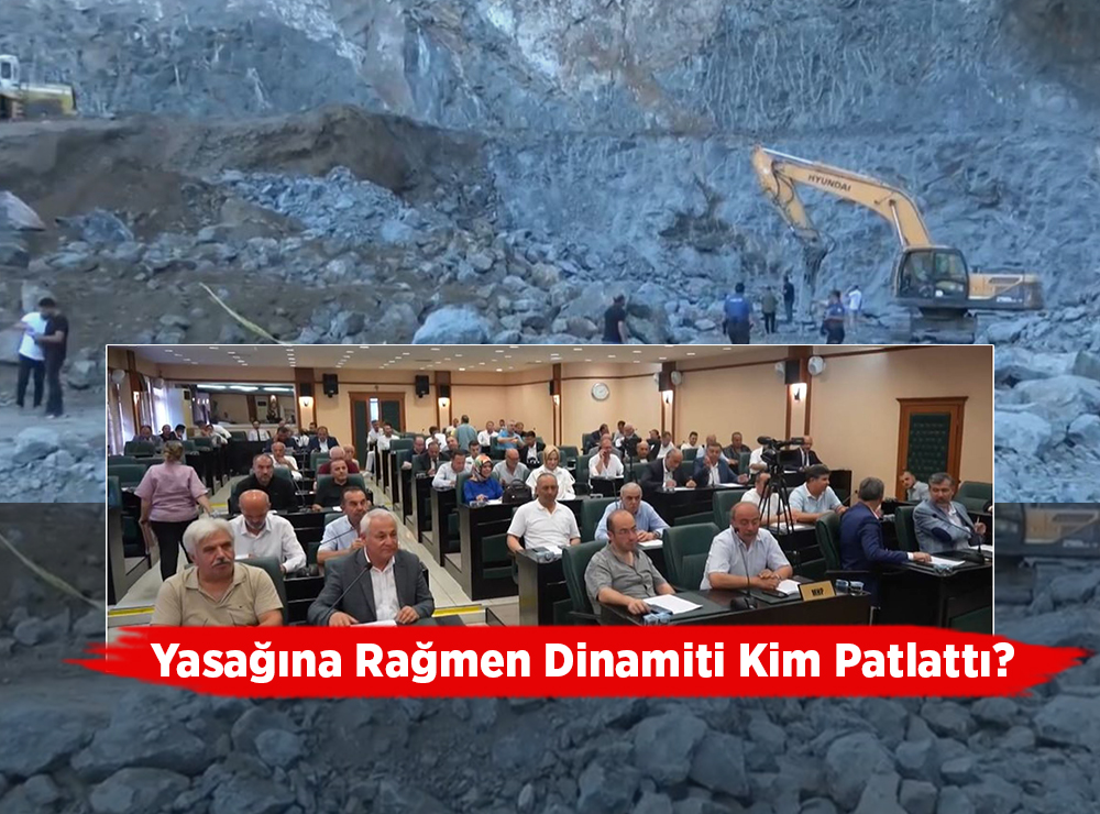 Taş Ocağında Dinamiti Kim Patlattı