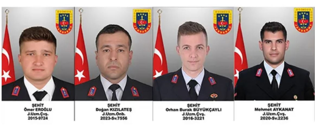Tunceli'de Askeri Araç Devrildi 4 Asker Şehit