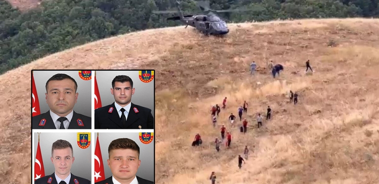 Tunceli'de Askeri Araç Devrildi 4 Asker Şehit