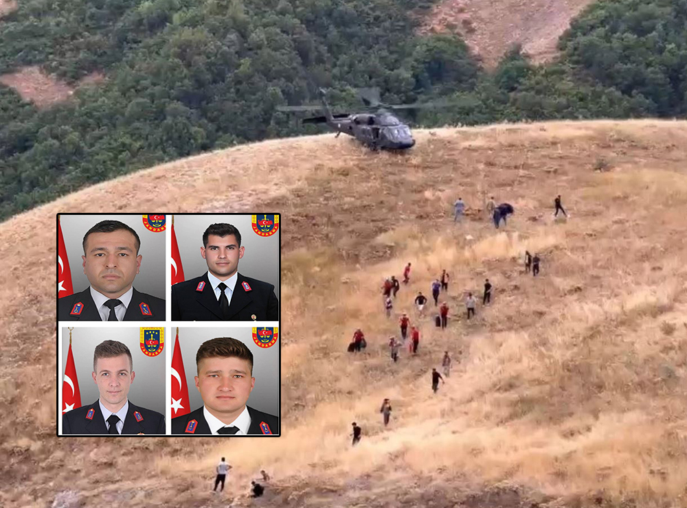 Tunceli'de Askeri Araç Devrildi 4 Asker Şehit