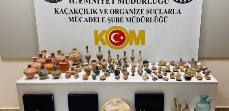 Atakum'da Tarihi Eser Operasyonu