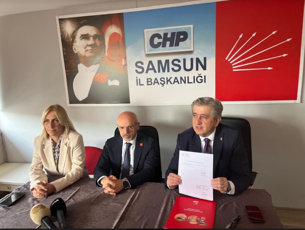 CHP'den Samsun'a İstiklal Madalyası Verilmesi İçin Kanun Teklifi