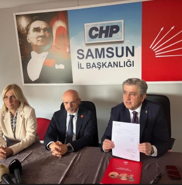 CHP'den Samsun'a İstiklal Madalyası Verilmesi İçin Kanun Teklifi