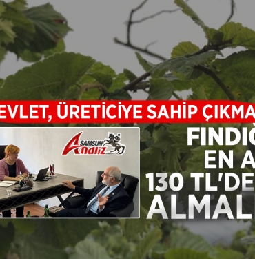 Devlet, Fındığı En Az 130 Liradan Almalı