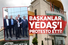 Oda Başkanları, YEDAŞ'ı Protesto Etti