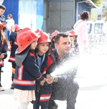 SABİTEM'de Minik Gönüllüler İtfaiyeciliği Öğreniyor! 04.10.2024