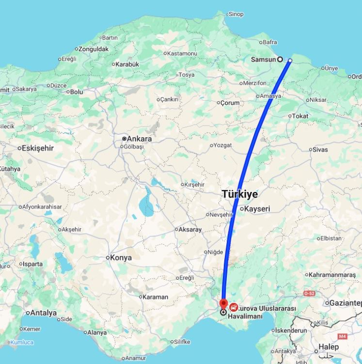 Samsun-Çukurova İç Hat Uçuşları Başlıyor