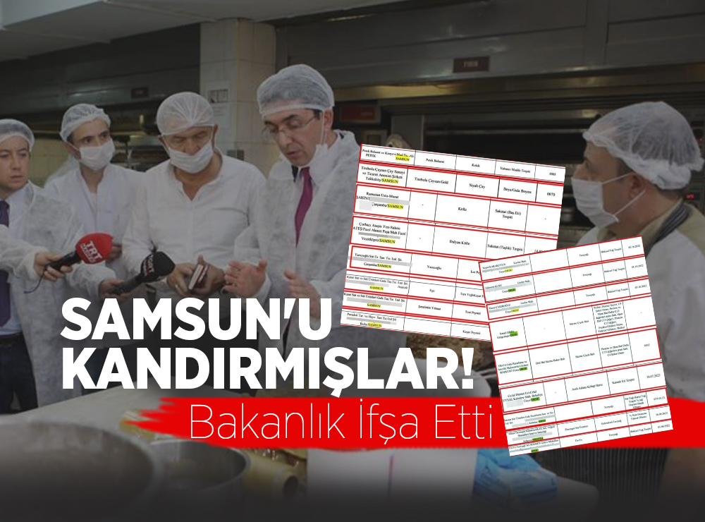 Samsun’da İfşa Edilen Firmalar