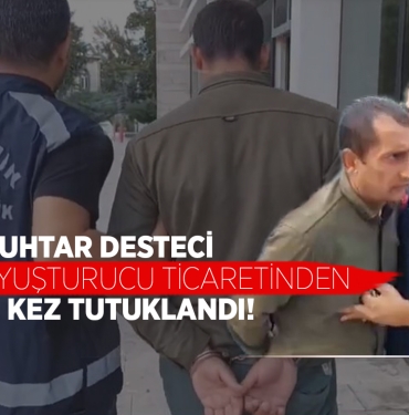 Samsun'da Muhtar Uyuşturucu Ticaretinden Tutuklandı