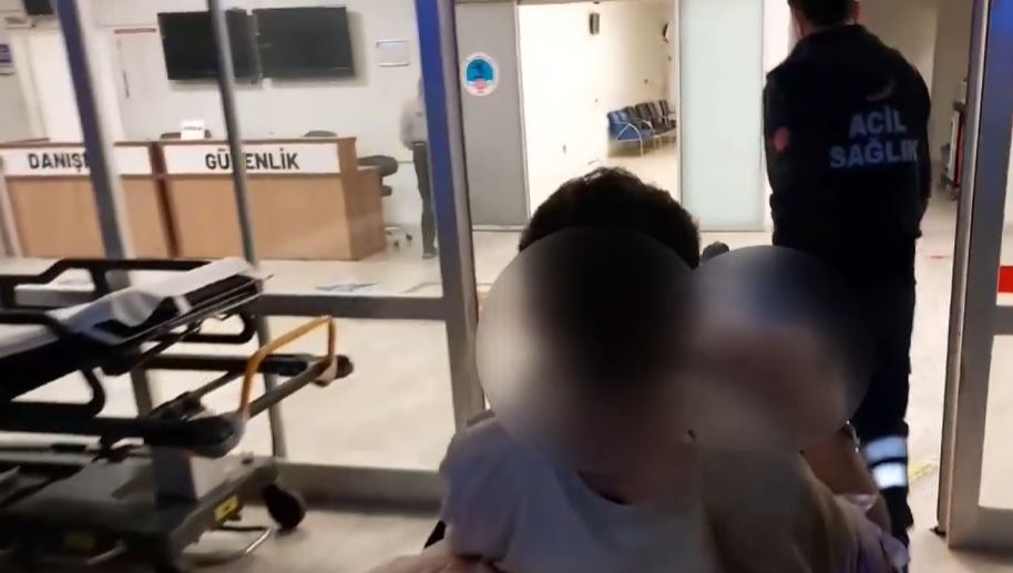 Samsun'da, Uyuşturucu Bağımlısı Komiseri Yaraladı