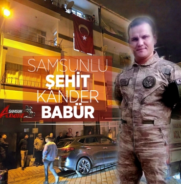 Samsunlu Tankçı Kander Babür Şehit Oldu