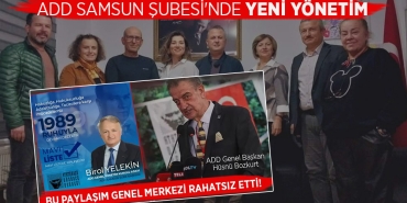 ADD Samsun Şubesi’nde Yeni Yönetim Görevde