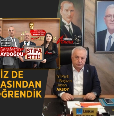 Hasan Aksoy'dan 'İstifa' Açıklaması