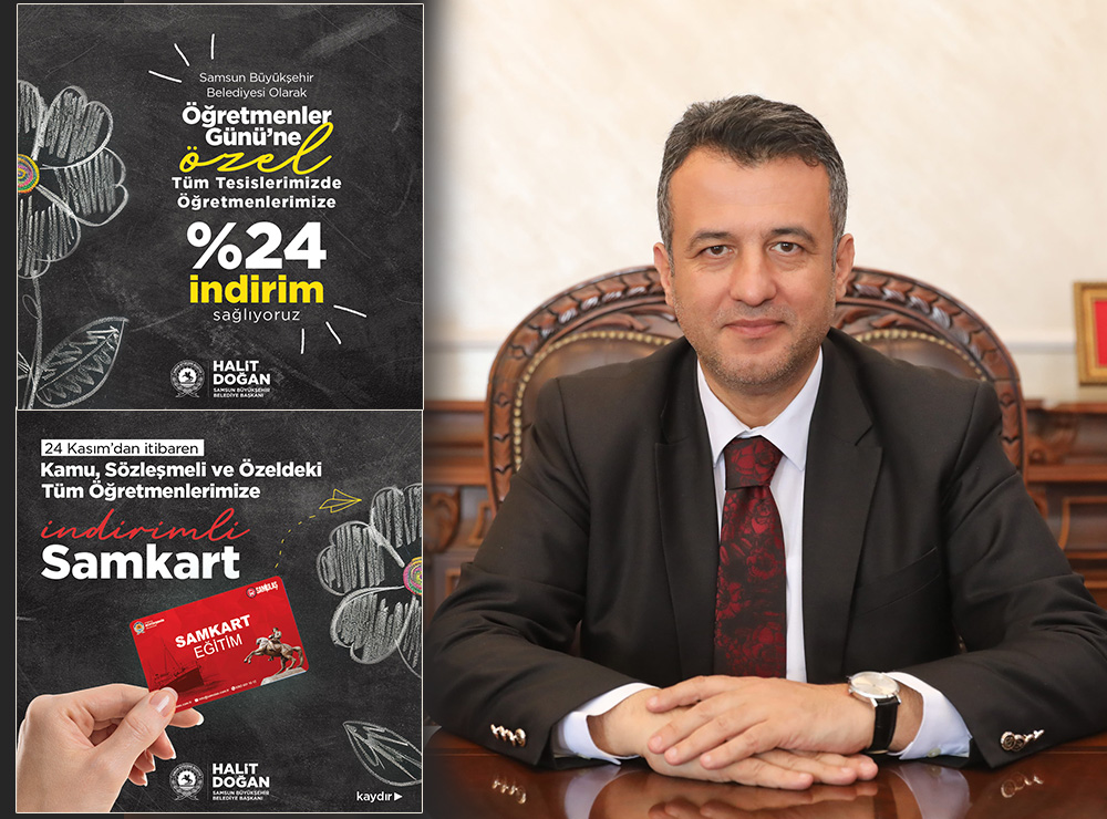 Samsun Büyükşehir Belediyesi’nden Öğretmenlere Özel İndirim Müjdesi