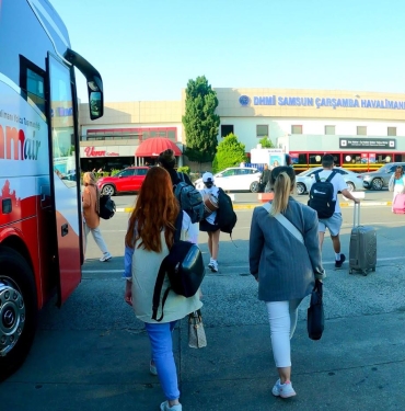 Samsun'da 3 İlçenin Daha Havalimanı Ulaşım Sorunu Çözüldü