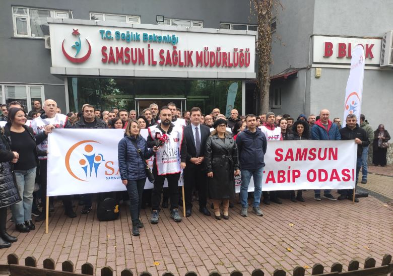 Samsun’da Aile Hekimlerinden3 Günlük İş Bırakma Eylemi