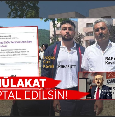 Samsun'da Doğuş Can Kavalı’nın İntiharının Ardından