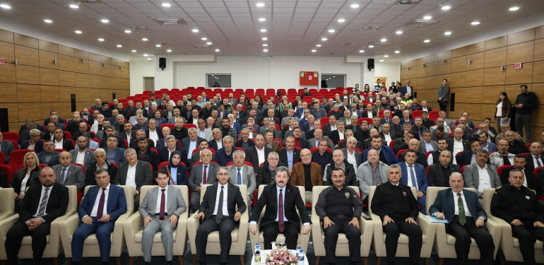 Samsun’da Muhtarlara Bağımlılıkla Mücadele Eğitimi Verildi