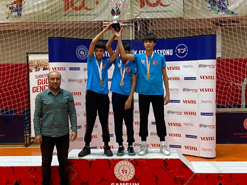 Trampolin Cimnastik Türkiye Şampiyonası Samsun’da Yapıldı