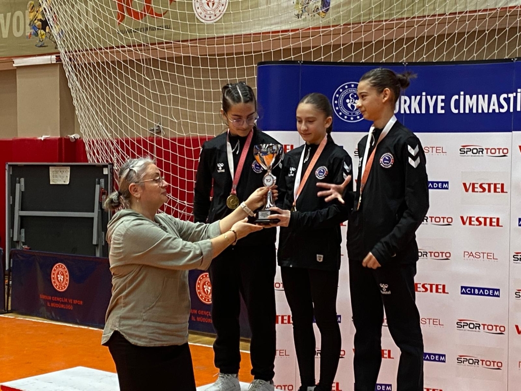 Trampolin Cimnastik Türkiye Şampiyonası Samsun’da Yapıldı