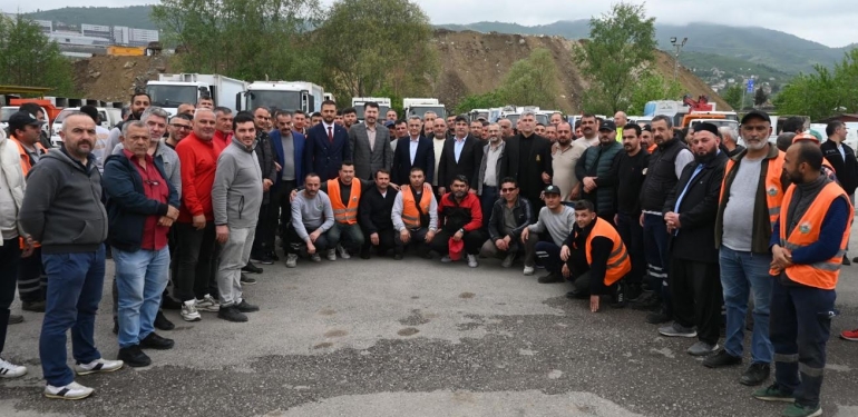 İlkadım’da Kesintisiz Temizlik Hizmeti