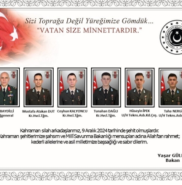 Isparta’daki Helikopter Kazasında Samsunlu Teğmen Dağlı Şehit Oldu