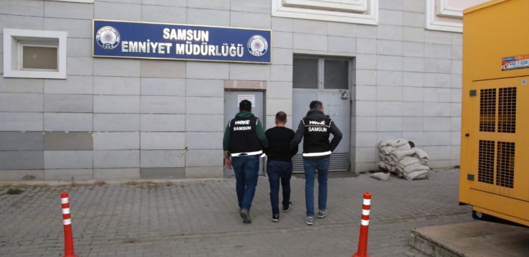 Samsun’da Boşandığı Eşine Araçla Çarpan Şahıs Tutuklandı
