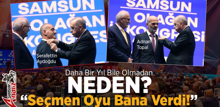 AK Parti, Samsun’da Kaybettiklerini Geri Aldı