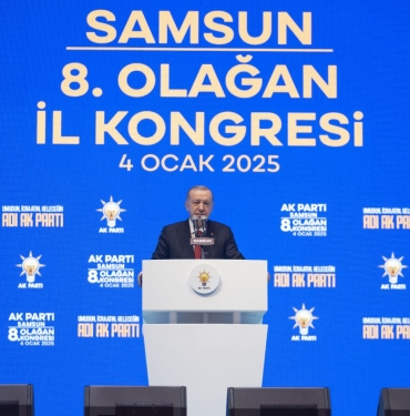 Cumhurbaşkanı Erdoğan Samsun'da Konuştu