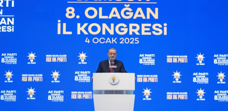Cumhurbaşkanı Erdoğan Samsun'da Konuştu
