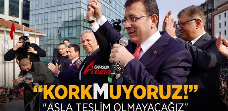 Ekrem İmamoğlu, Soruşturma Kapsamında İfade Verdi